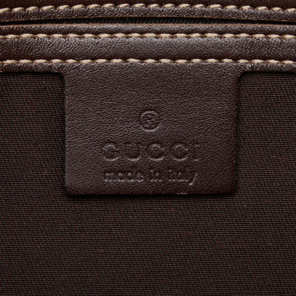 Gucci GG Supreme Tote Bag 211137 Beige PVC Leather Women's GUCCI - Picture 7 of 9